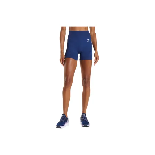 GYMSHARK Звезда Синий Marlstone Женские Спортивные Шорты