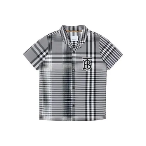 Burberry Черные Kids Рубашки