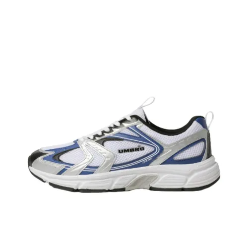 Umbro совместный бренд ETR 003 противоскользящий устойчивый к истиранию низкий топ повседневная обувь унисекс белый и синий