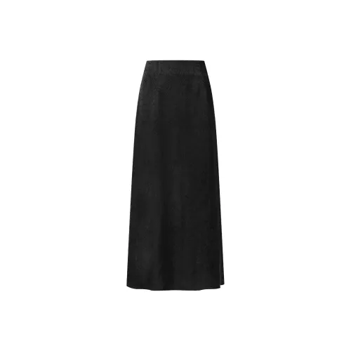 THE SEA LIFE Повседневный длинный юбка женский черный маг