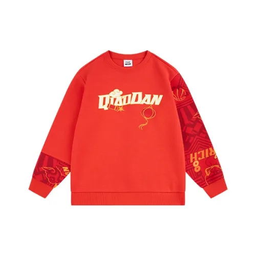 QIAODAN Толстовка New Life Red Teenagers