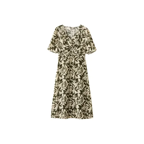 SNOWFORTE Короткий рукав Платье Женское