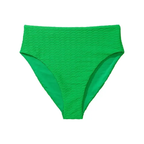 Victoria's Secret Розовый Mix Match Высокая Талия Full Покрытие Бикини Низ JG Плавки Женские Жадеит Зеленый