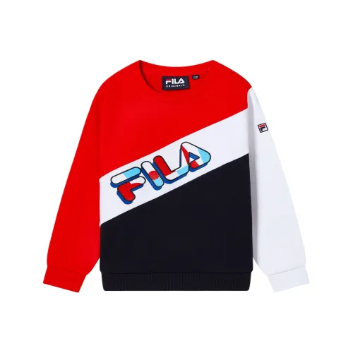 FILA KIDS Толстовка Огонь Красный для детей 3-7 лет