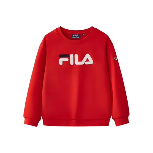 FILA KIDS Свитшот Легенда Красный Подростки