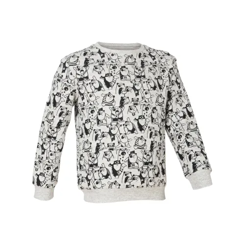 DECATHLON Decat'oon Свитшот Светло-Серый Малыш