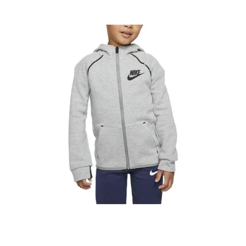 Nike Sportswear Tech Fleece Толстовка Детская Серого цвета