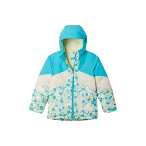 Columbia Куртки Пальто Синий Белый Подростки