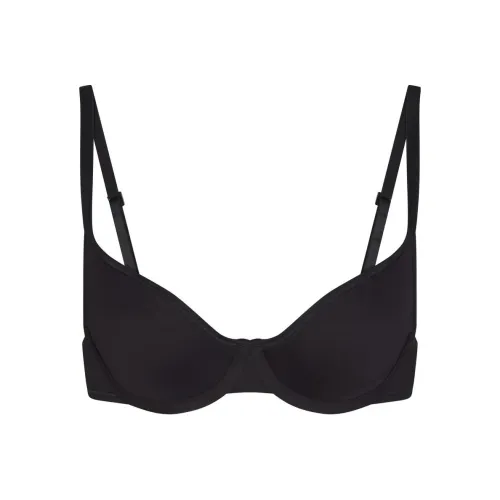 SKIMS Фирменный Плавание UNDERWIRE Scoop Бикини Топ Бикини Женские Onyx Onyx