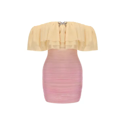 IQC Короткий рукав Платье Женское