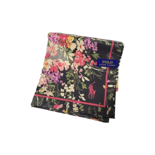 Шарфы из шелка Polo Ralph Lauren унисекс разноцветные