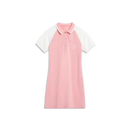 LINING YOUNG Детское платье Sports Life Collection Камень Кристальный розовый Детский