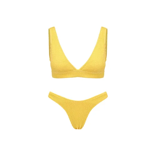 YUKARI SWIM Двухкомпонентный купальник для женщин лимонный