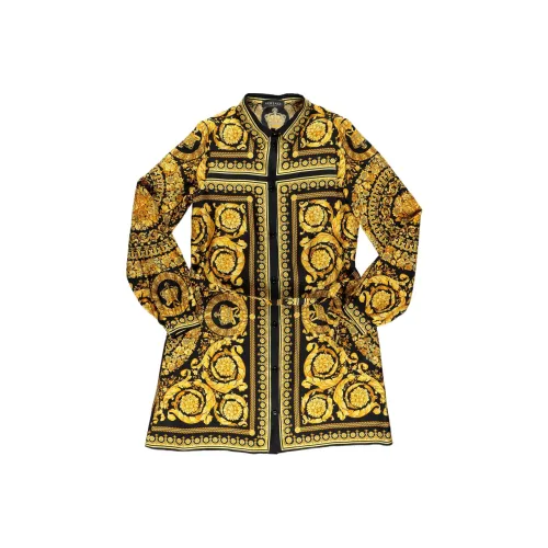 VERSACE Золотой Детские Платья