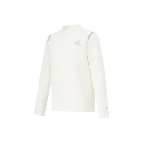 LINING YOUNG T-рубашка Comprehensive Physical Fitness Сливочный Подростки