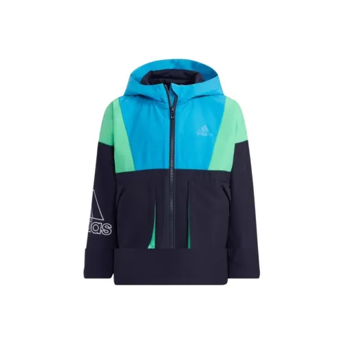 Adidas Куртки Пальто Синий для детей 3-7 лет