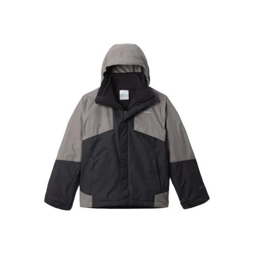 Коллаборация Columbia с Bugaboo Куртки и Пальто Черные Серые Подростки