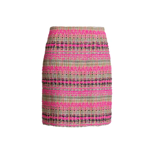 LIZZY Повседневные короткие юбки женские розово-красные