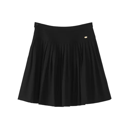 Fstudio Повседневные короткие юбки Женские Черный