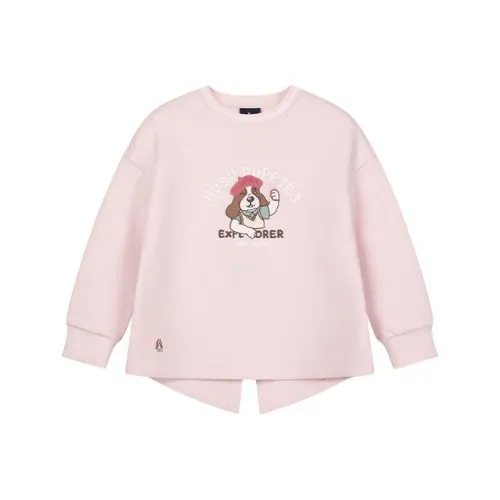 Hush Puppies Свитшот SS25 Нюдовый Кристально-розовый Для детей 3-7 лет