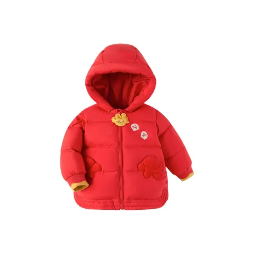 BALABALA Пуховик Красный для детей 3-7 лет
