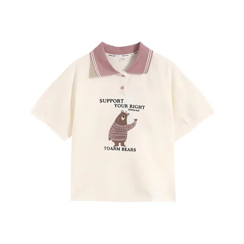 Miller Castle Поло Кремово-абрикосовый Подростки