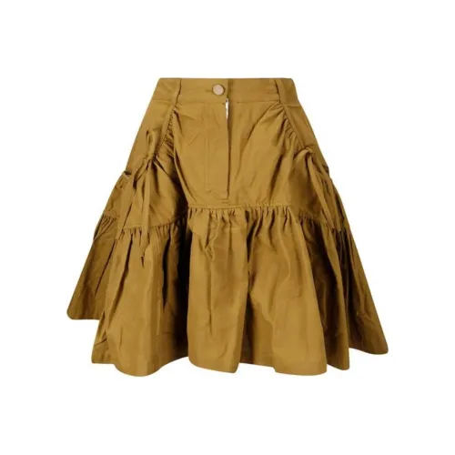 Cecilie Bahnsen Повседневные короткие юбки Женские Умбра
