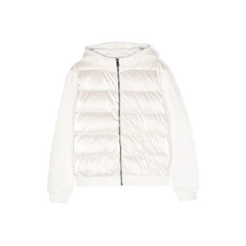 MONCLER Куртки и Пальто Детский Белый