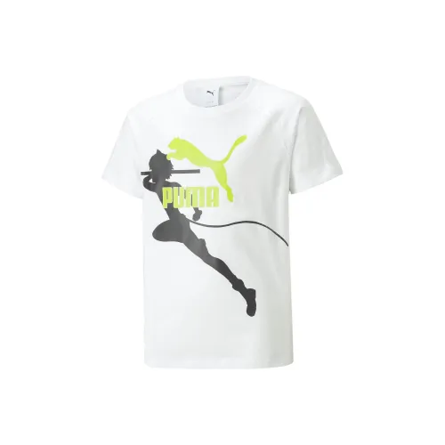 PUMA x MIRACULOUS Белая Детская Футболка