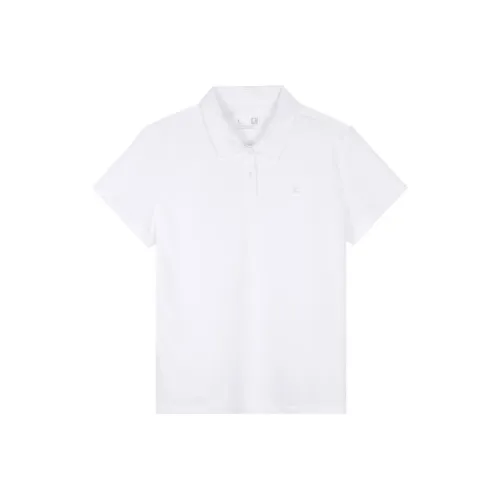 QIAODAN Поло WOMEN'S JORDAN Белый