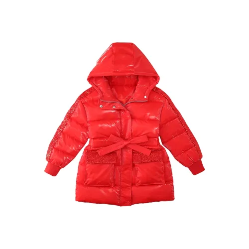 MY LITTLE PONY Cotton Down Jacket Red Teenagers