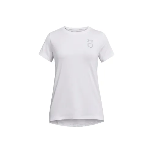 Under Armour TrainUtility Детская одежда Utility Softball Тренировки T-рубашка T-рубашка Белый Детский