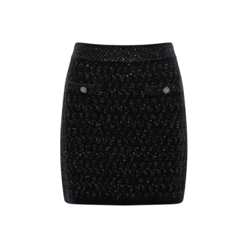 KARL LAGERFELD Повседневные короткие юбки Женские Черный
