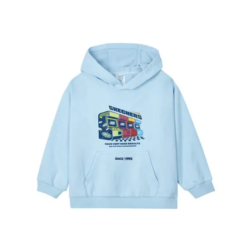 Skechers Kids Свитшот Холодно-голубой 04A3 Подростки