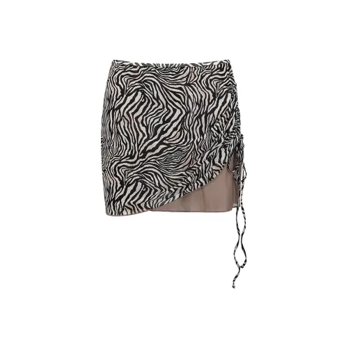 YUKARI SWIM Обхват Юбка Женская Зебра