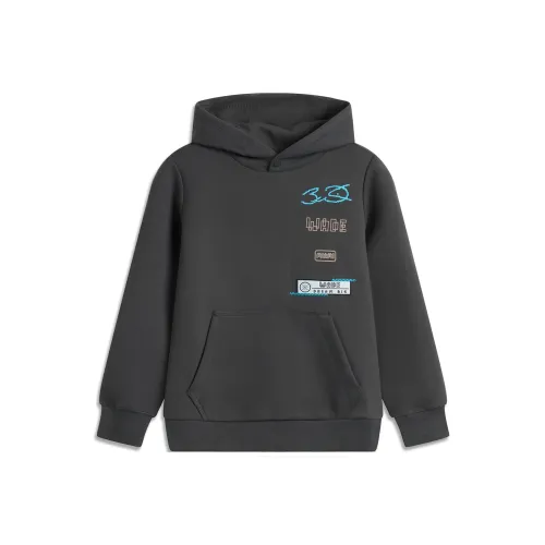 LINING YOUNG Свитшот Обсидиан Серый Подростки