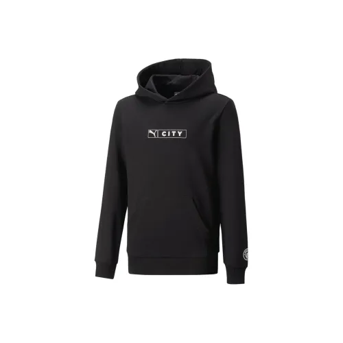 PUMA Толстовка FtblLegacy Manchester City Enfant ET Adolescent Толстовка Черная Детская