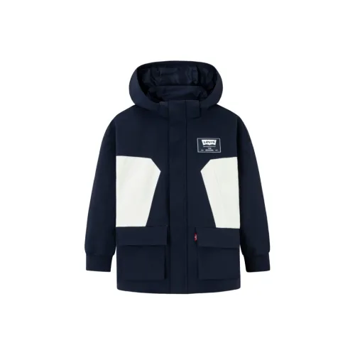 Levi's Куртки и Пальто Темно-Королевский Синий Подростки