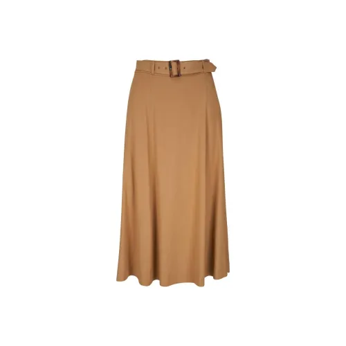 Veronica Beard SS24 Повседневная длинная юбка женская светло-коричневая