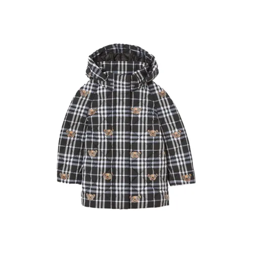 Burberry Полосы Мультяшный Клетчатый Стандартное издание Пальто Осенний Зимний Детский