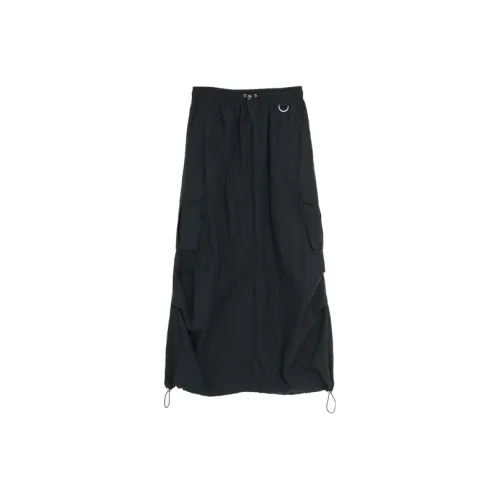 SETIROM Повседневный Длинный Юбка Женская Черная
