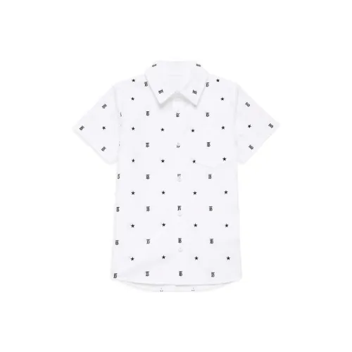 Burberry Белые Kids Рубашки