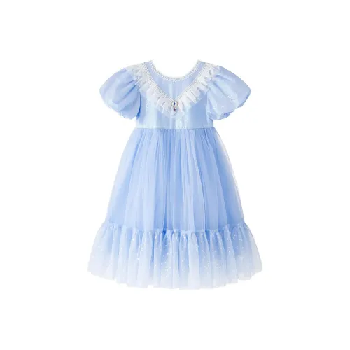 Mini Peace Синий Kids Платья