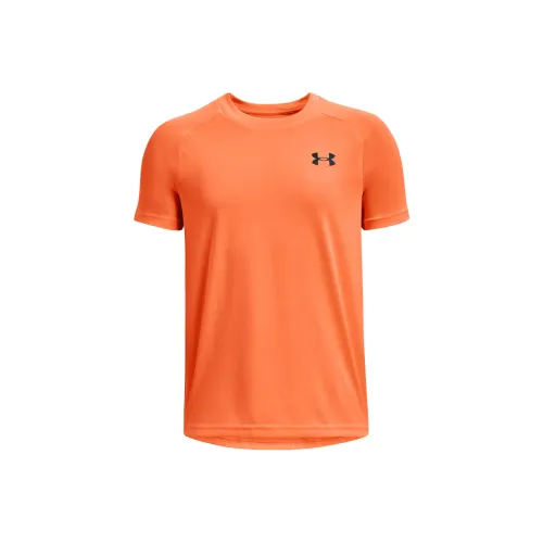 Under Armour Апельсиновые Детские Футболки