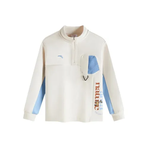 Antakids Пуловер Свитшот SS25 Грязно-серый Детский Возраст 3-7 лет