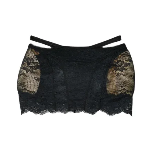 Jean Paul Gaultier Повседневные короткие юбки Женские Черный