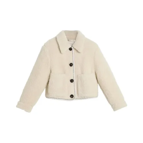 Brunello Cucinelli Kids Куртки Экрю