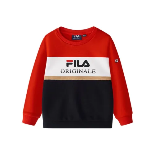 FILA KIDS Толстовка Огонь Красный для детей 3-7 лет