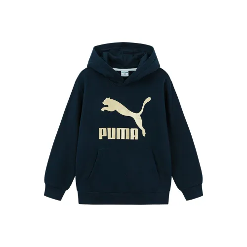 PUMA Sportstyle Series Фиолетовый Синий 80601 KIDS Свитшоты