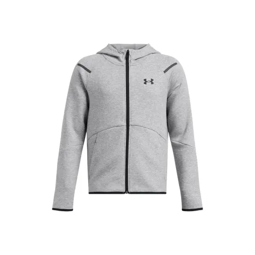 Under Armour Куртки Пальто Unstoppable Флис Full Zip Современный серый Подростки